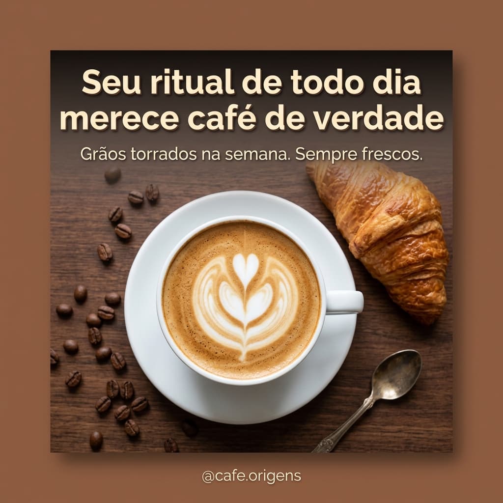 Post do Café Origens feito pelo PO