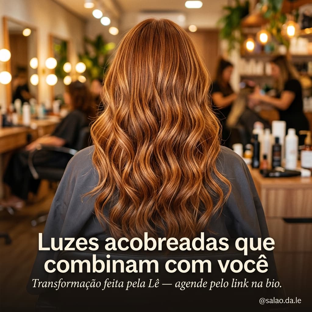 Post do Salão da Lê feito pelo PO